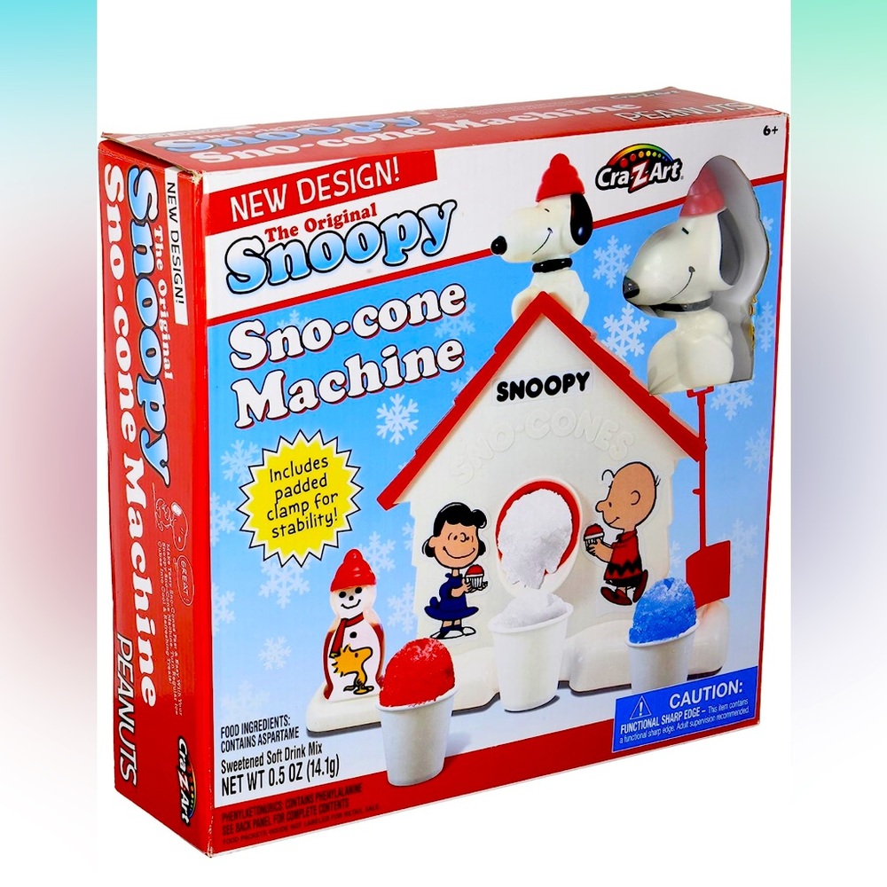 The Original Snoopy Sno-cone Machine